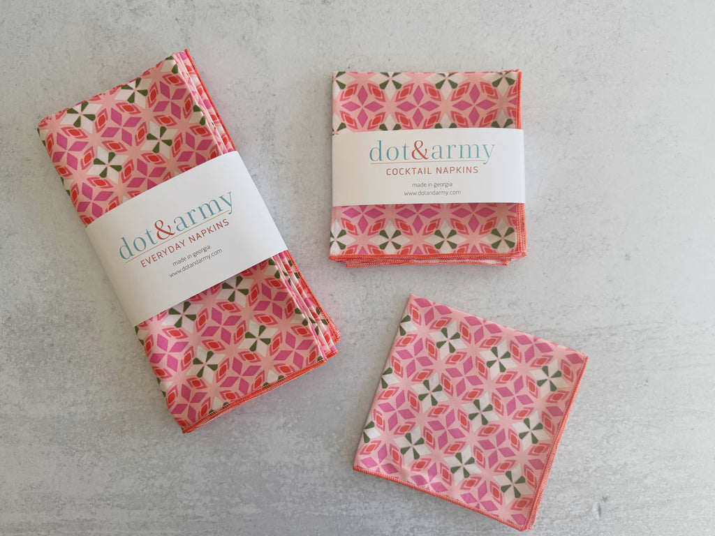 Cotton Candy Cloth Napkins - Everyday