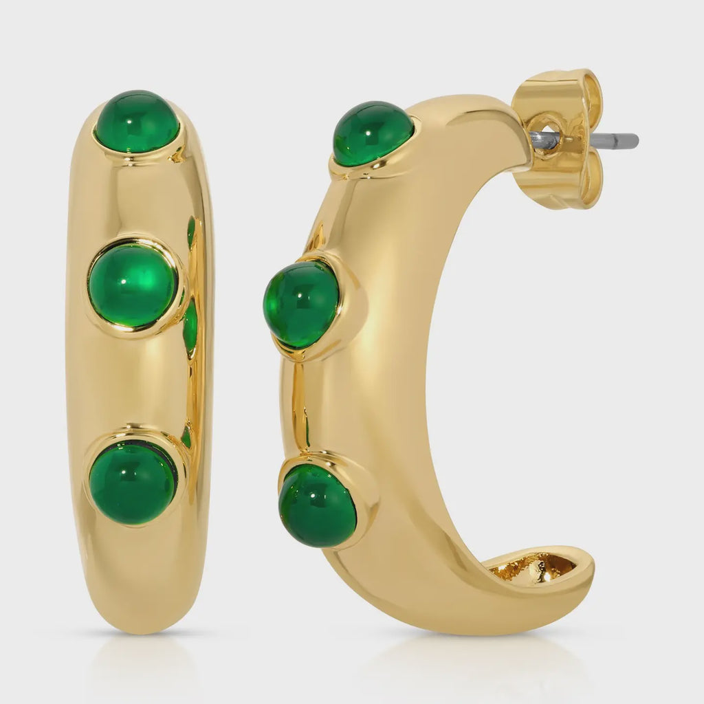 Marais Hoops - Emerald