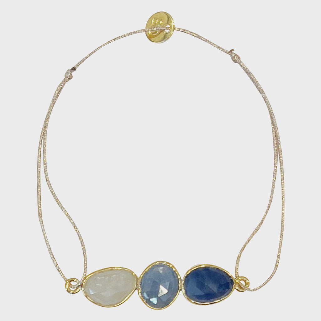 Delhi Bracelet - Blue Sapphires