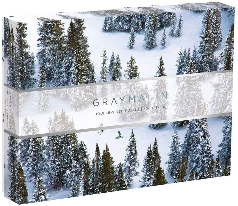 Gray Malin 2-Sided Jigsaw Puzzle, The Snow
