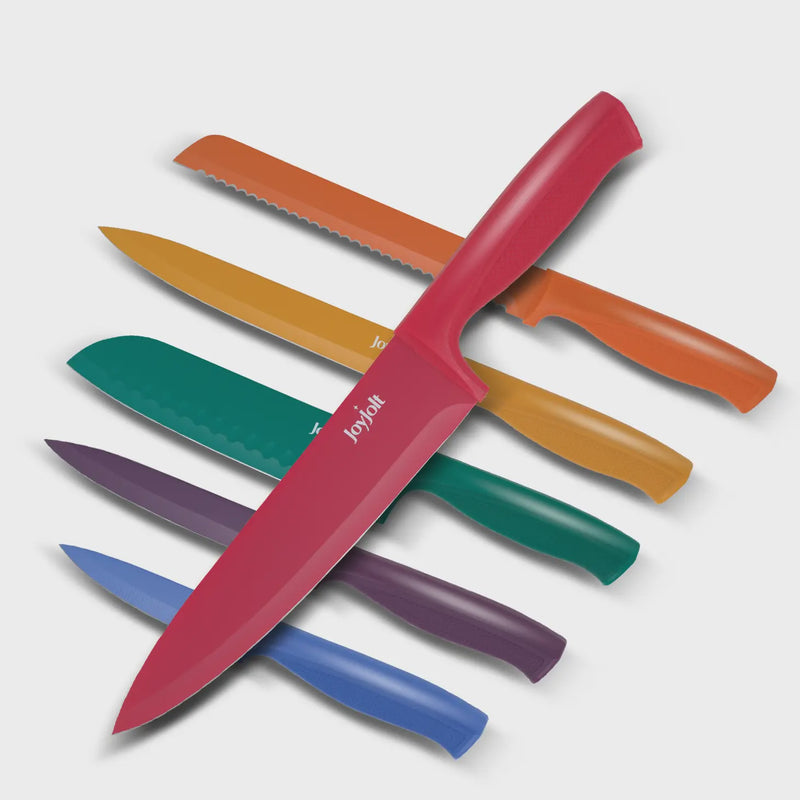Rainbow Kitchen Knife Set