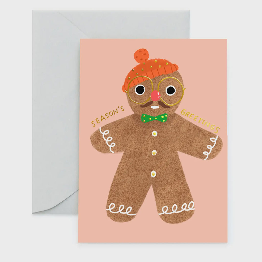 Gingerbread Guy - Holiday Card