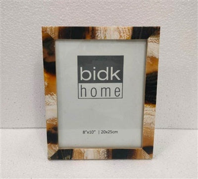 Resin Horn Tone Picture Frame - Brown
