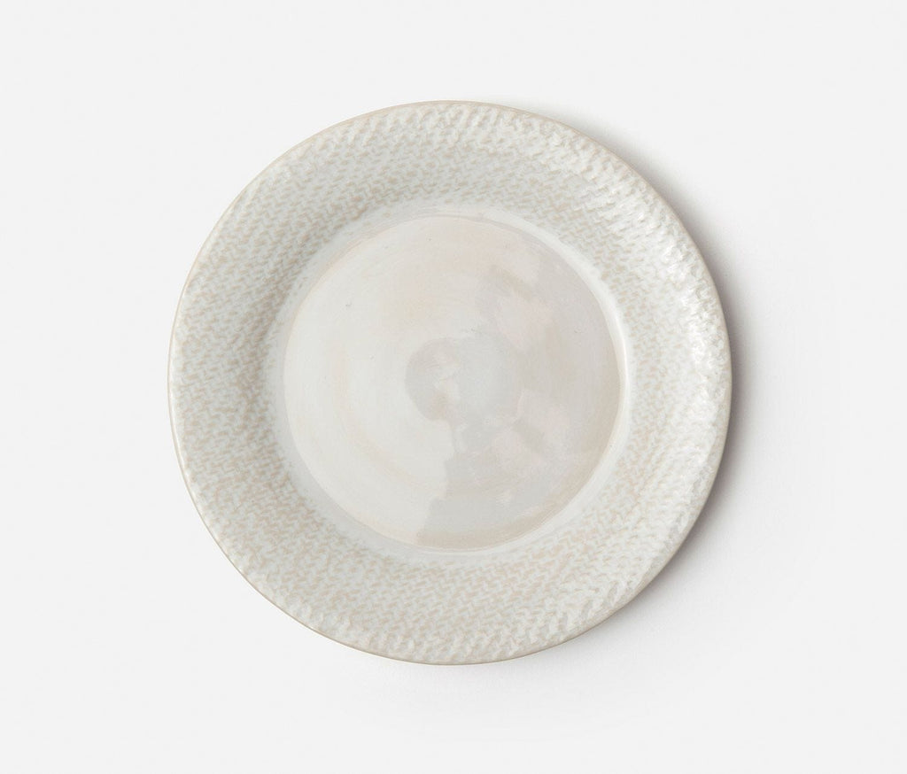 Vivienne Dinner Plate - Cream Patina Raffia