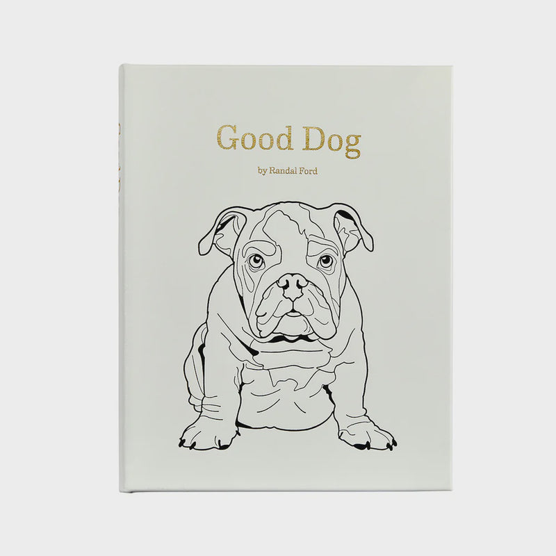 Good Dog Leather Bound Book