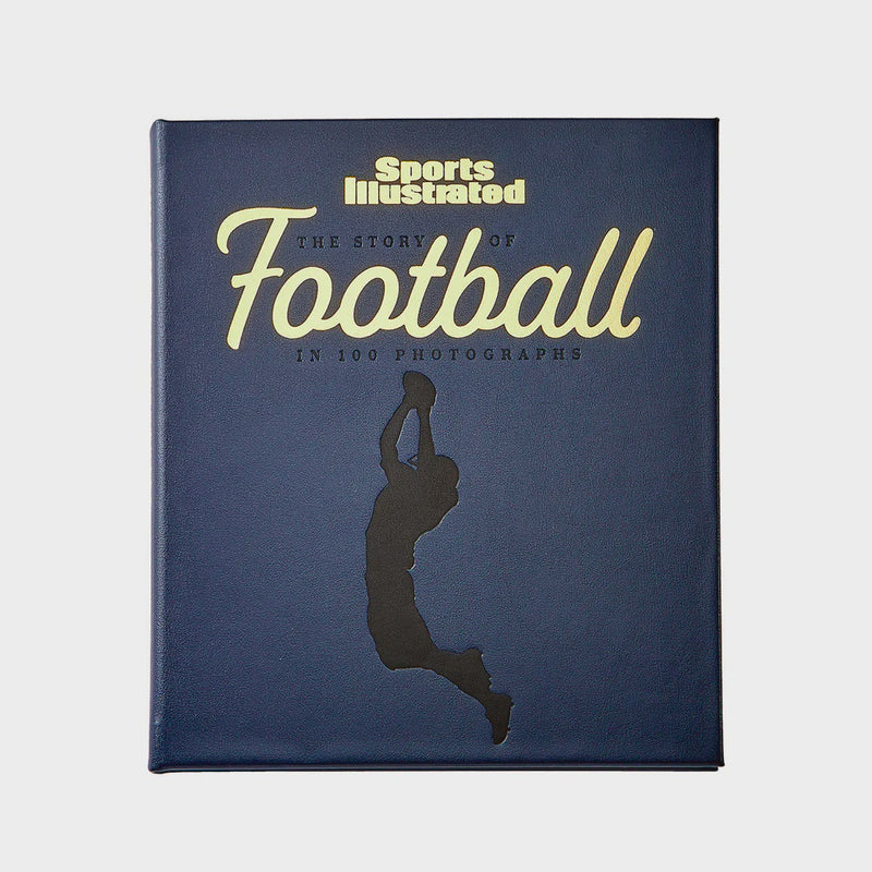 The Story Of Football Leather Bound Book