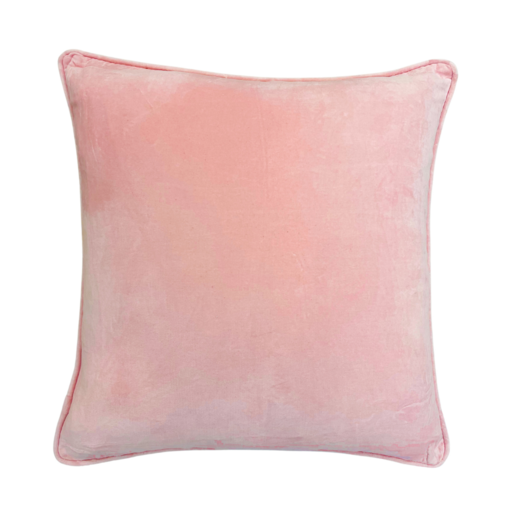 Velvet Pillow with Insert - Blush Pink - 22"x22"