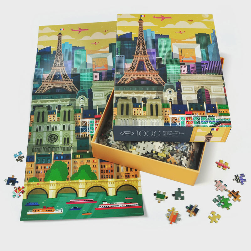 1000 Piece Puzzle - Paris