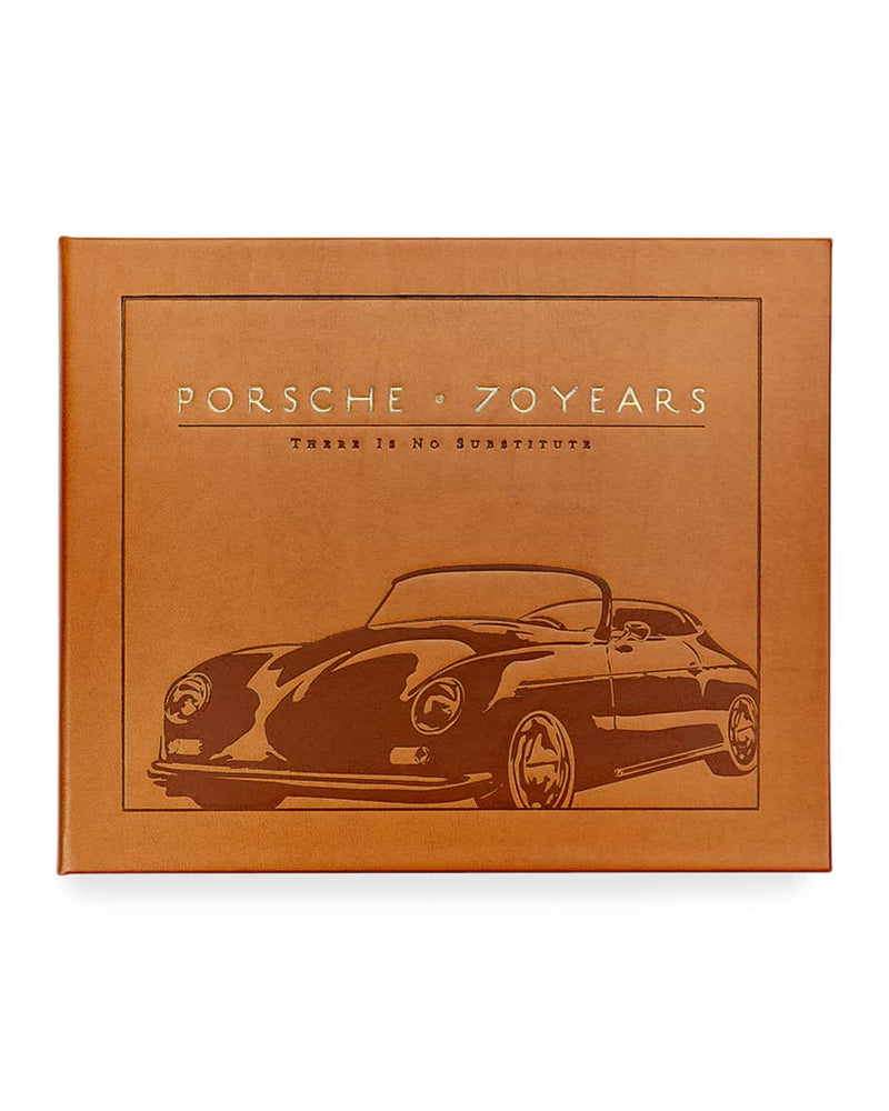 Porsche 70 Years Leather Bound Book