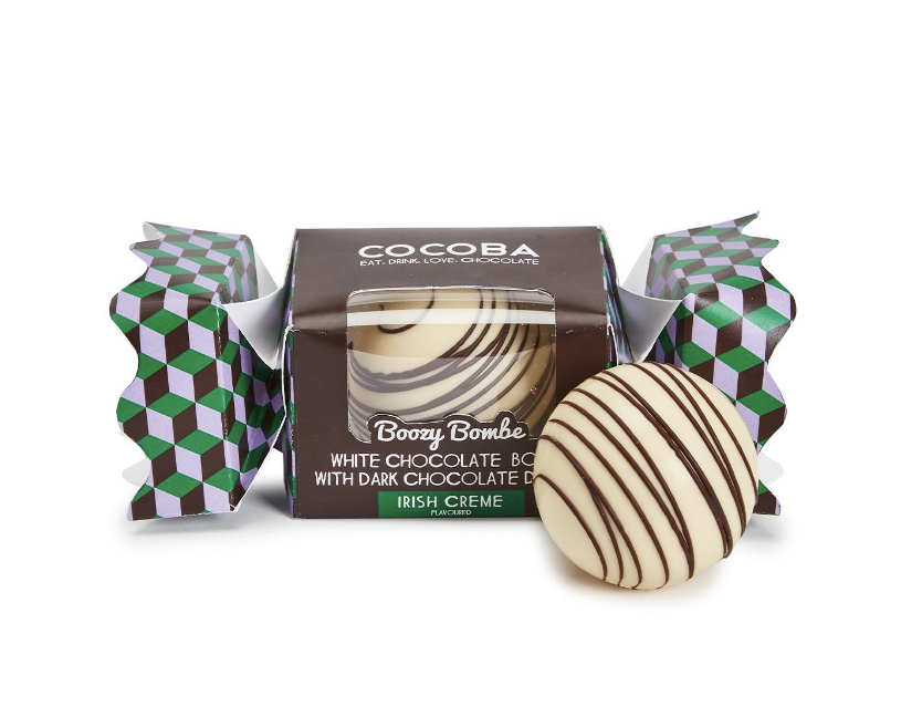 Irish Cream White Chocolate Cocoba Boozy Bombe