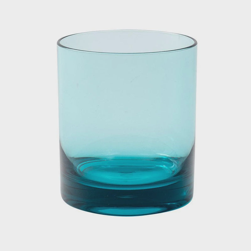 Acrylic 14oz On the Rocks Highball Glass in Turquoise