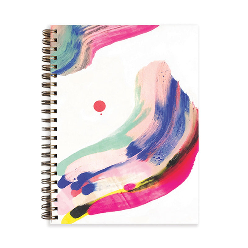 Painted Journal Candy Swirl