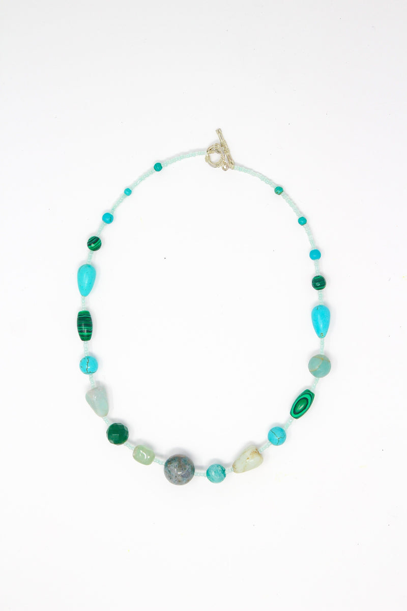 Multi Stone Turquoise Necklace