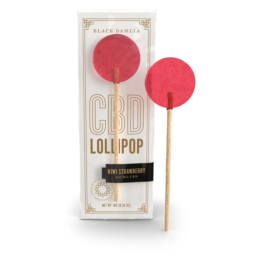CBD Lollipop - Kiwi Strawberry