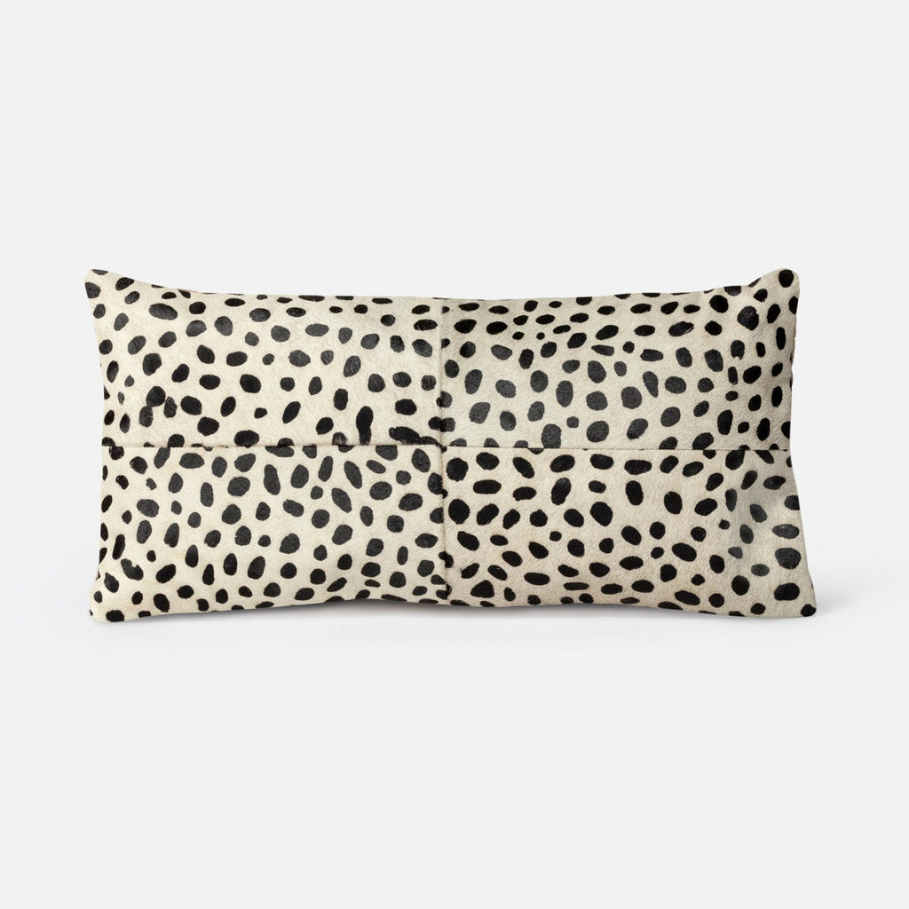 Abram Dalmatian Print Pillow - 20"L x 10"W