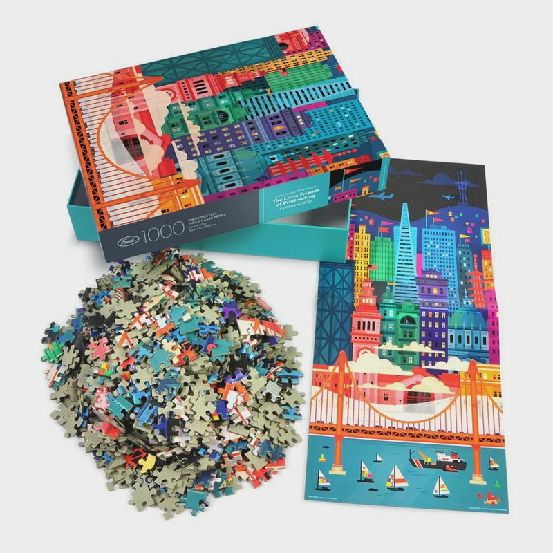 1000 Piece Puzzle - San Francisco